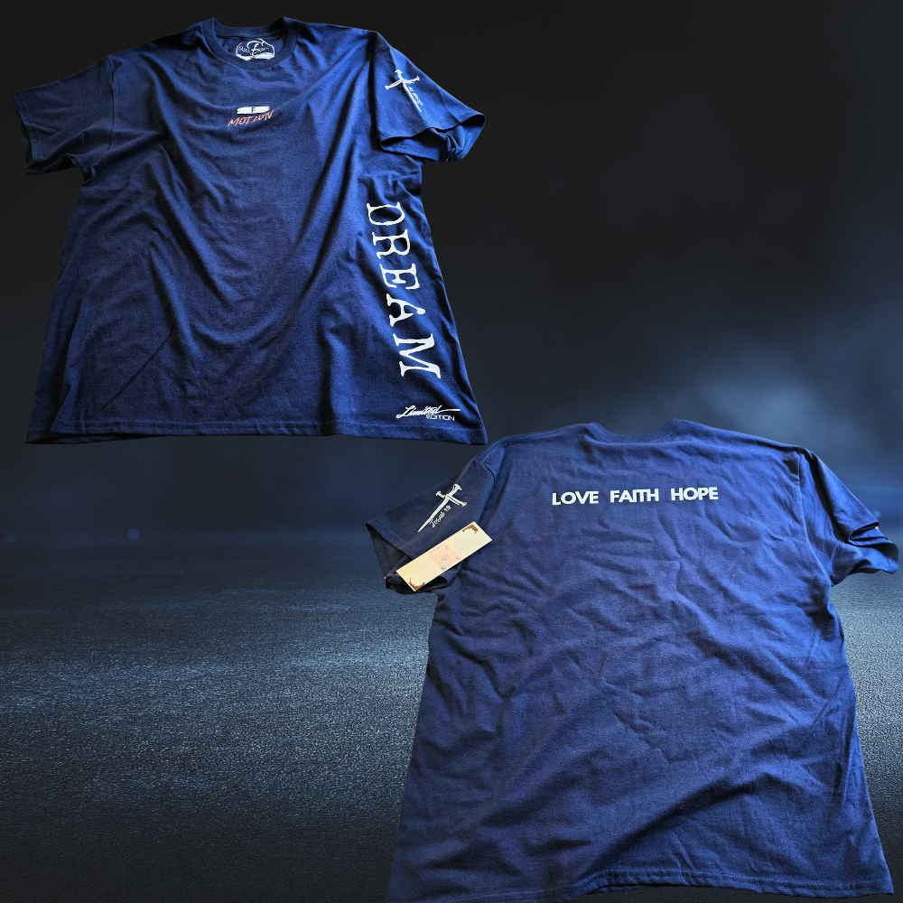 Navy Blue Dream F Motion tshirt